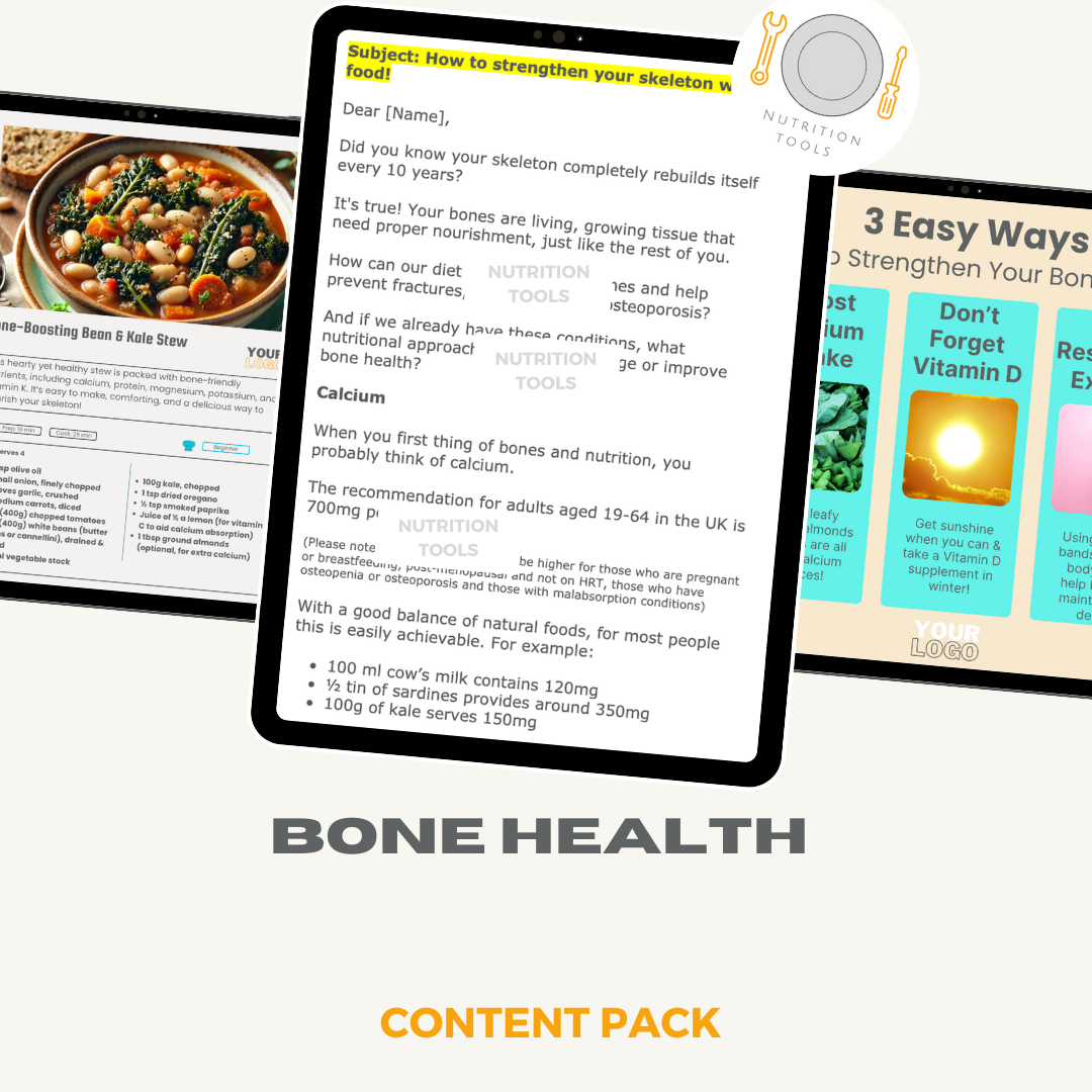 Bone Health Content Pack