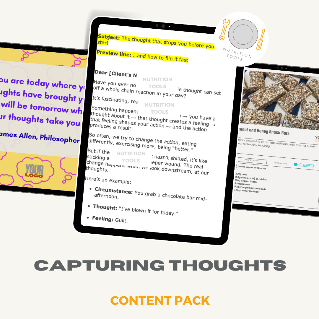 Catching your Thoughts Content Pack