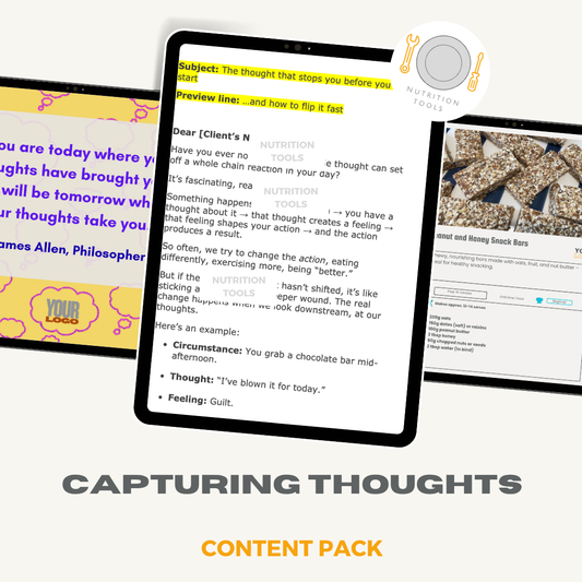 Catching your Thoughts Content Pack