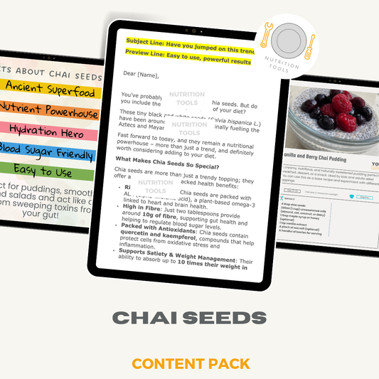 Chai Seeds Content Pack