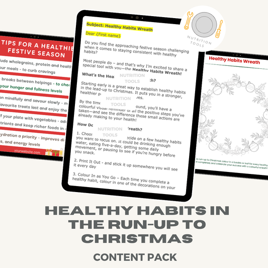 Healthy Habits in the run-up to Christmas