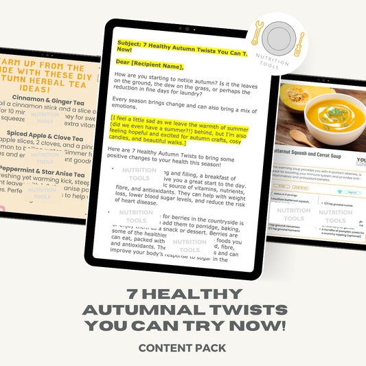 7 Healthy Autumnal Twists You Can Try Now Content Pack