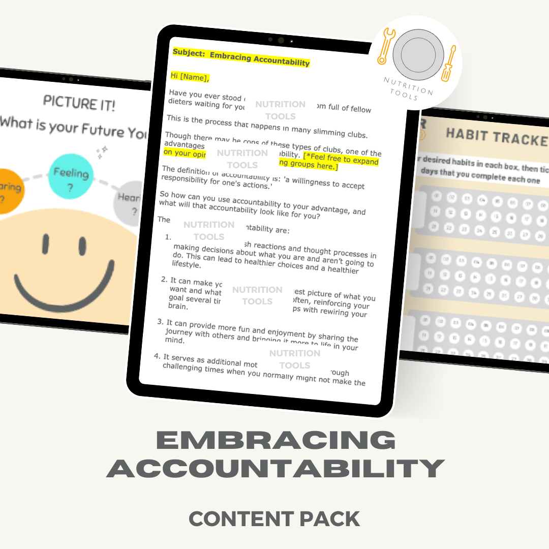 Embracing Accountability Content Pack