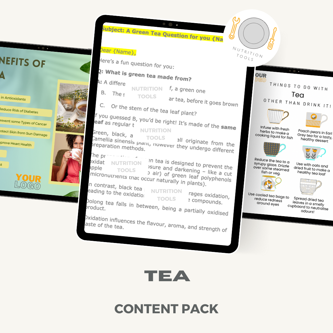 Tea Content Pack